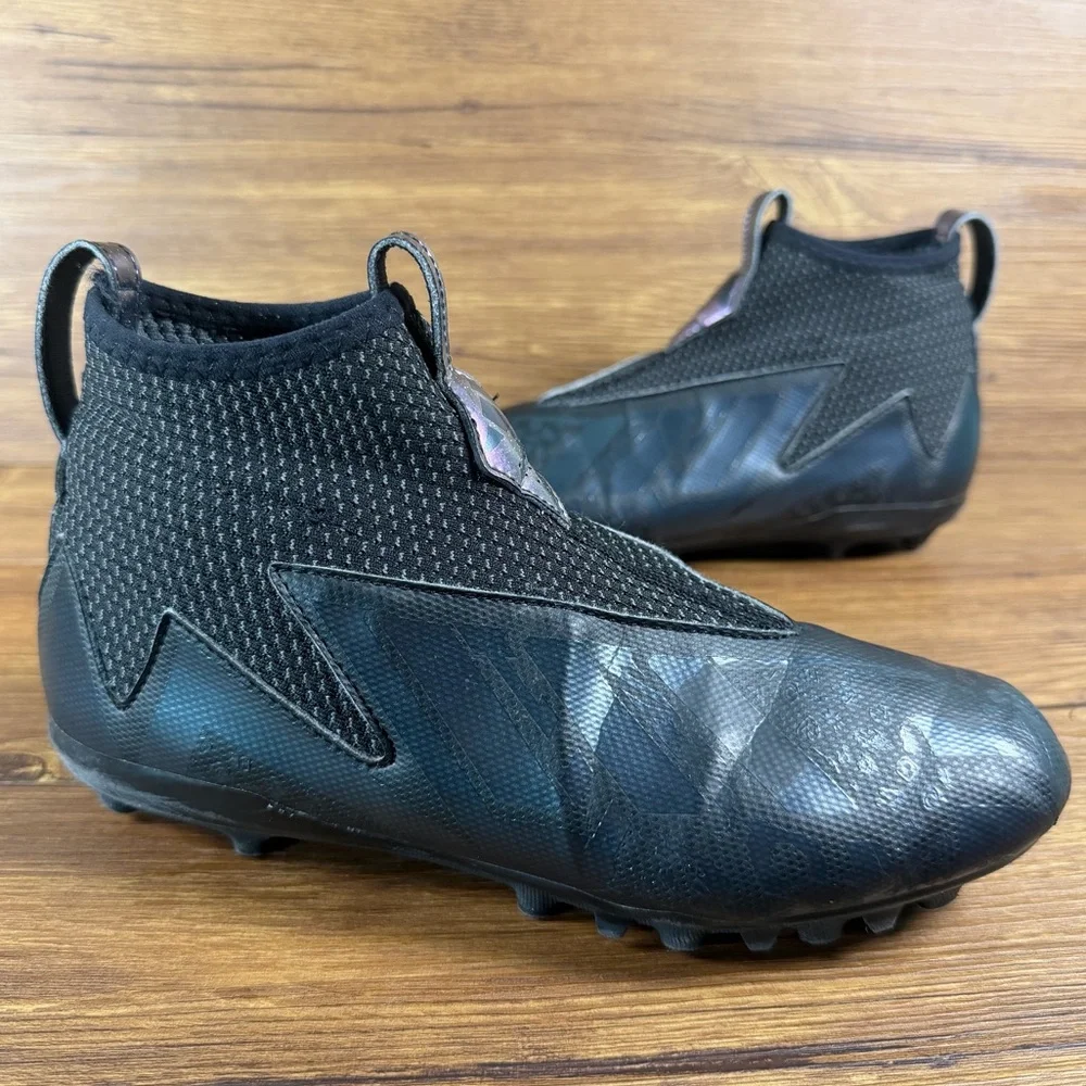 ADIDAS Freak Spark Mid 23 Youth Black Football Cleats Size 5.5Y Shoes